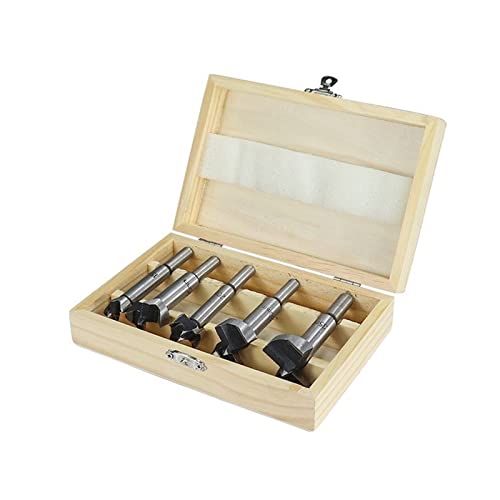 Bohrer 15/20/25/30/35mm Selbst Zentrierende Lochsäge Cutter Holz Loch Bohren Werkzeuge Bohrer Set Holzbearbeitung Werkzeuge(5pcs wood box) von zyzZSRHZYZ