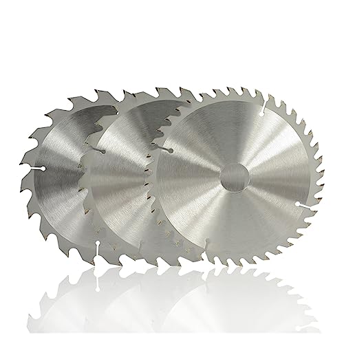 Kreissägeblatt Hartmetall-Sägeblatt for Holzschneiden TCT-Holztrennscheibe Holzbearbeitungswerkzeuge 184 190 205 mm(205x30mm 24T) von zyzZSRHZYZ