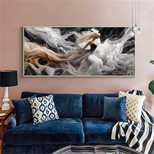 Diamond Painting Abstraktion Diamond Painting Erwachsene Groß 100x200cm Diamant Painting Bilder Frau(5)Diamond Painting Kinder Craft Diamant Kunst Malerei Set Zimmer Deko, Geschenke für Frauen X-43 von zzgoanguo