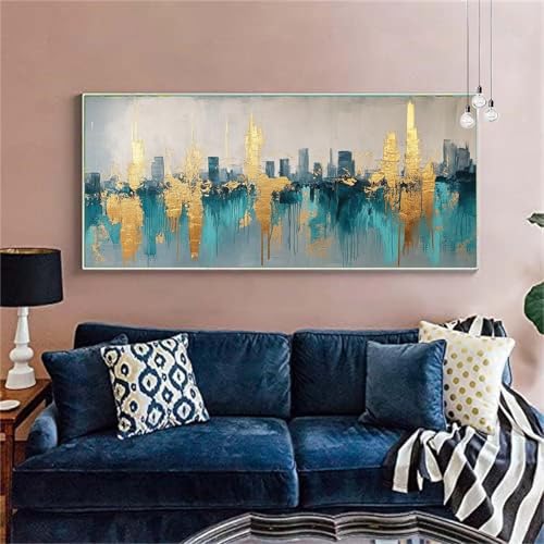 Diamond Painting Städte Diamond Painting Erwachsene Groß 100x200cm Diamant Painting Bilder Graffiti(7)Diamond Painting Kinder DIY Full Diamant Kunst Malerei Set Zimmer Deko,Geschenke für Frauen X-16 von zzgoanguo