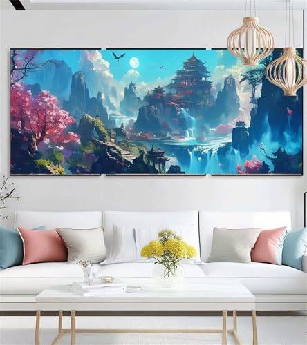 Japan Diamond Painting Landschaft Diamond Painting XXL 40x100cm Diamant Mosaikherstellung Bastelset Erwachsene Mädchen DIY 5D Diamant Malerei Kreuzstich Leinwand Art für Zimmer Deko, Geschenke i-1251 Japan Diamond Painting Landschaft Diamond Painting XXL 40x100cm Diamant Mosaikherstellung Bastelset Erwachsene Mädchen DIY 5D Diamant Malerei Kreuzstich Leinwand Art für Zimmer Deko, Geschenke i-1251 von zzgoanguo